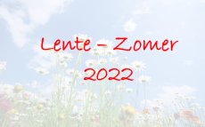 Lente-Zomer 2022