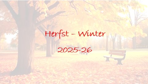Herfst-Winter 2025-26