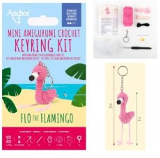 Anchor Flamingo Mini Amigurumi Haakkit Flamingo