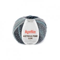 Azteca Fine Lux 405 - Blauw-Smaragd groen-Licht grijs