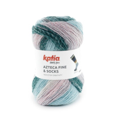 Azteca Fine Socks & More 60 Azteca Fine Socks & More 60 Olieverf-waterblauw