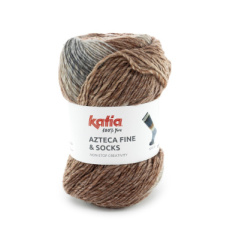 Azteca Fine Socks & More 62 Bruin-grijs