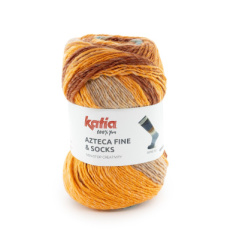 Azteca Fine Socks & More 63 Oranje-roestbruin