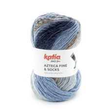 Azteca Fine Socks & More 65 Blauw-Jeans