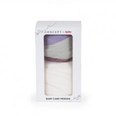 Baby Care Merino 503 - Ecru-Parelachtig paars-Grijs