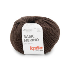Basic Merino 106 Basic Merino 106 chocoladebruin - Katia