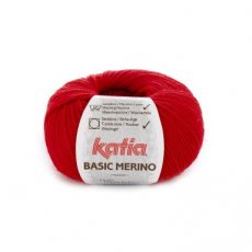 Basic Merino 4 rood - Katia