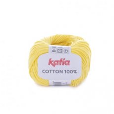 Cotton 100% 19 geel - Katia