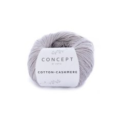 Cotton Cashmere 56 steengrijs - Katia