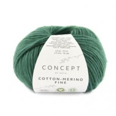 Cotton-Merino Fine 93 Opaalgroen
