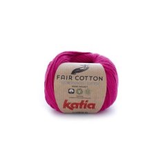 Fair Cotton 32 framboos rood - Katia