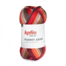 Funny Aran 305 - Rood-Grijs