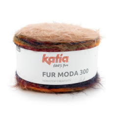 Fur Moda 300 - 300 Kaki-Zwart-Roest bruin-wijn
