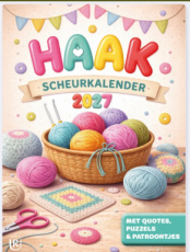Haakkalender 2027 Haak Scheurkalender 2027 - Ozzy Crochet