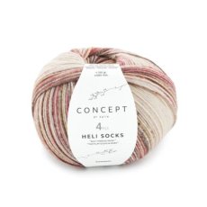 Heli Socks 305 Beige-Roest bruin-Kaki-Oker