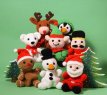 Kroeltjes haken Kersteditie Mini Haakboekje Kroeltjes haken - Kerst
