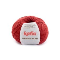 Merino Aran 21 robijn - Katia