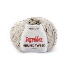 Merino Tweed 300 Ecru - Katia