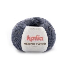 Merino Tweed 305 Merino Tweed 305 Blauw - Katia