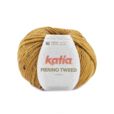 Merino Tweed 318 Merino Tweed 318 Mosterd - Katia