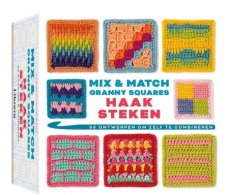 Mix & Match Haaksteken Mix & Match Granny Squares haaksteken
