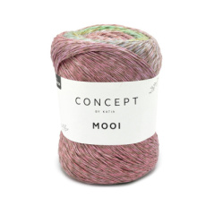 Mooi 100 Mooi 100 - kauwgomroze-lichtgroen-pastelblauw-oker