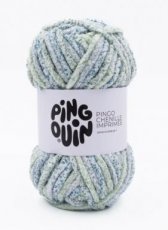 Pingo Chenille Imprimée Marin