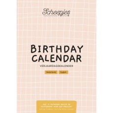 Scheepjes verjaardagskalender Scheepjes verjaardagskalender