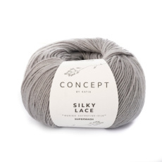 Silky Lace 153 Silky Lace 153 lichtgrijs - Katia