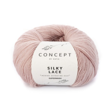 Silky Lace 164 Silky Lace 164 kauwgomroze - Katia