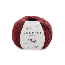 Silky Lace 176 Silky Lace 176 Wijnrood - Katia