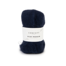 Silky Mohair 107 Silky Mohair 107 - Nachtblauw