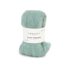 Silky Mohair 124 Silky Mohair 124 - Blauwachtig groen