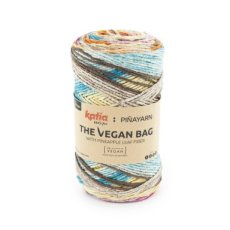 The Vegan Bag Colors 100  - Oranje-Turquoise-Fuchsia