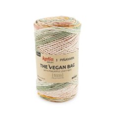 The Vegan Bag Colors 102 - Roest bruin-Kauwgom roze-Groen