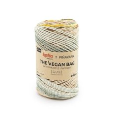 The Vegan Bag Colors 104 - Oker-Bruin-Water blauw