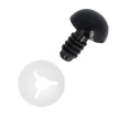 Veiligheidsoogjes zwart 8mm Veiligheidsoogjes zwart 8mm