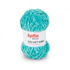 Velvet Mini 208 - waterblauw