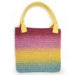 Wow Tote Bag 304 Wow Tote Bag 304 - Paars-Citroengeel-Water blauw
