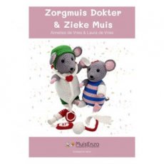 Zorgmuis dokter en zieke muis